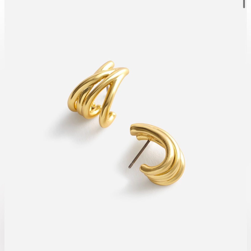Madewell Wraparound Statement Stud Earrings